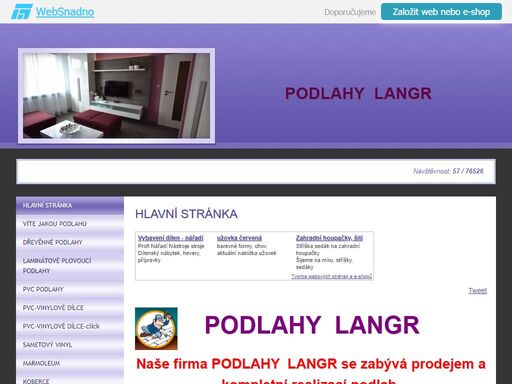 montáž a prodej podlahových krytin