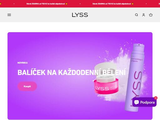 proměňte ústní hygienu v zážitek s lyss, vyzkoušejte náš virální v34 bělící korektor nebo naše ochucené zubní pasty plné lahodných příchutí, vytváříme produkty, které vaše běžné čištění zubů udělají požitkem.