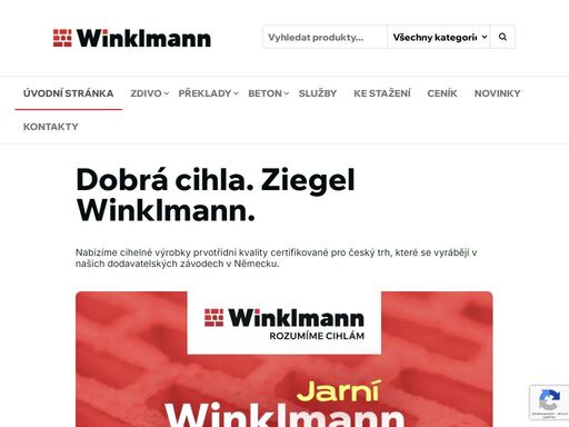 nabízíme cihelné výrobky prvotřídní kvality certifikované pro český trh, které se vyrábějí v našich dodavatelských závodech v německu.