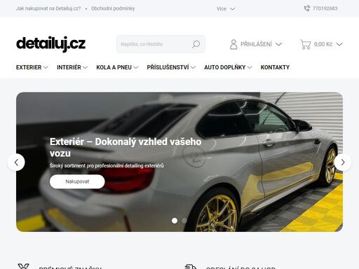vaše cesta k dokonalé péči o vůz začíná zde.. na detailuj.cz najdete prémiové produkty pro detailing a péči o automobil, které splňují nejvyšší standardy kvality. jsme tu pro všechny, kdo chtějí svému vozu dopřát luxusní péči, ať už jste nadšenec do autokosmetiky, nebo profesionální detailer. nabízíme odborné…