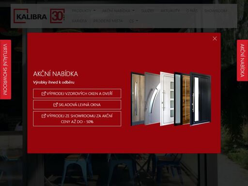 kalibra nova, s. r. o. je firma s více než třicetiletou tradicí, která se zabývá prodejem a montáží okenní, vratové a stínicí techniky. dále pak kompletací sekčních garážových vrat, výrobou plastových, dřevěných a hliníkových oken, dveří a fasád.