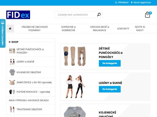 dětské, kojenecké, těhotenské, legíny, kojící, zavinovačka, povlečení, latexové, body, dupačky, punčocháče, s protiskluzem, zeštíhlující