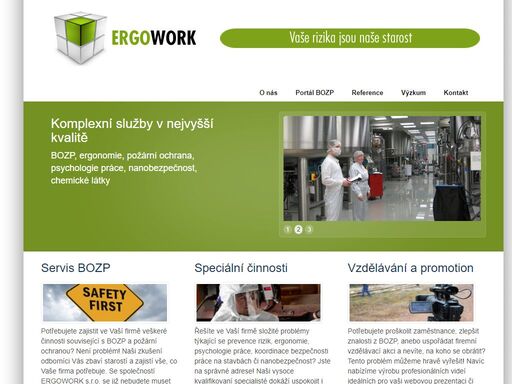bezpečnost a ergonomie na pracovišti