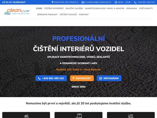 www.cleancar.cz