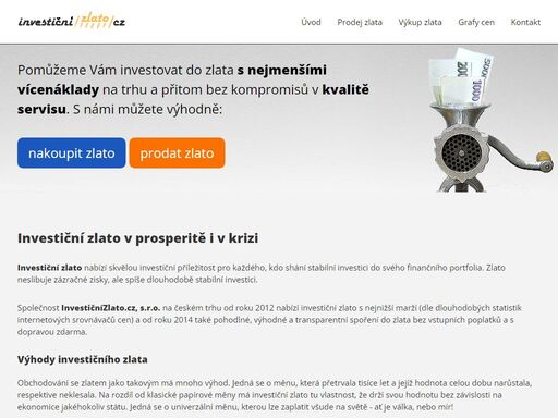 www.investicnizlato.cz