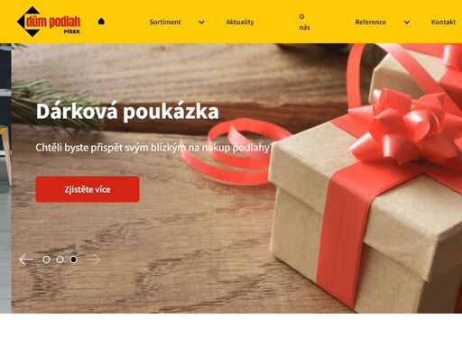 vzorková prodejna a montáže podlahových krytin: dřevěné podlahy, koberce, vinyl, laminátové podlahy, lišty, stavební chemie, údržbové prostředky.
