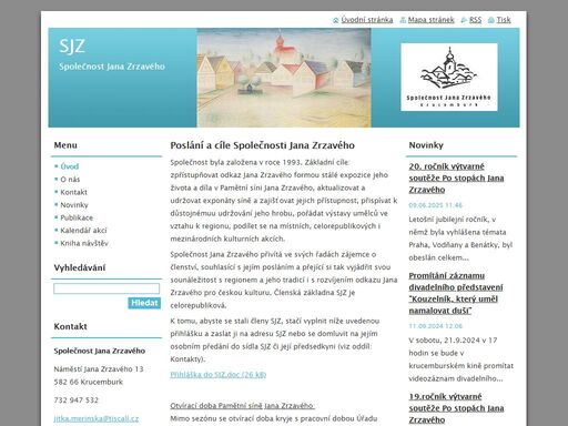 společnost jana zrzavého, sjz