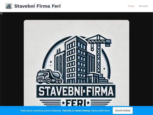 vaše spolehlivá volba pro stavby