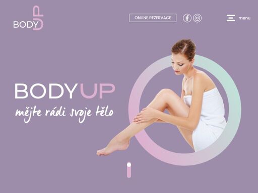 estetické a kosmetické studio body up je zaměřeno zkrášlení těla i obličeje nejmodernějšími metodami 
