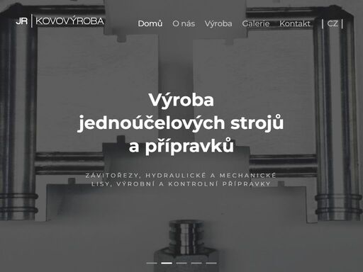 naše kovovýroba nacházející se nedaleko nového města nad metují se zabývá přesnou výrobou rotačních a tvarových komponentů. dále nabízíme sváření, výrobu jednoúčelových strojů a přípravků, zámečnické práce, 3d cad konstrukce.