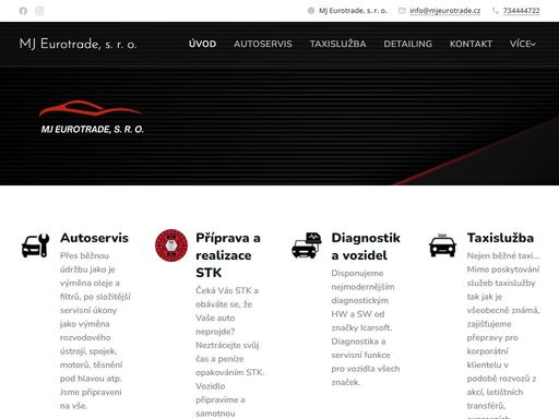 komplexní služby autoservisu
