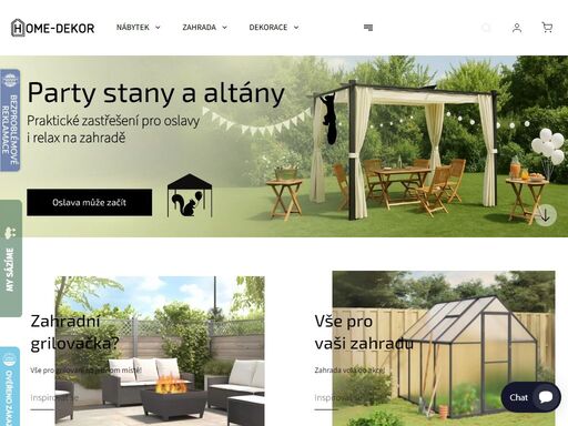 home-dekor.cz je přehledný internetový eshop pro dům, byt i zahradu. pyšníme se širokou nabídkou stylových produktů. vše je skladem, ihned k odeslání.