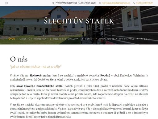 ubytovací služby