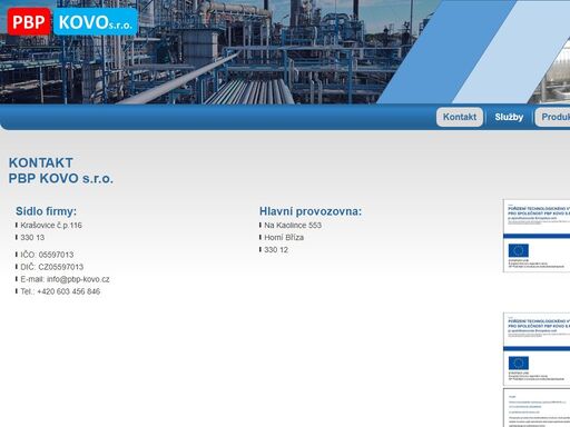 nabízíme svařování, tepelné zpracování, jeřábnické práce, servis armatur, obrábění, výkresová dokumentace, značení mikroúderem