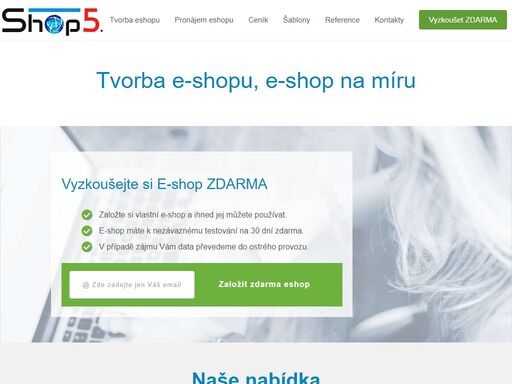 tvorba úspěšných eshopů na zakázku za 29 900 kč bez měsíčních poplatků včetně originální grafiky e-shopu na míru,seo,napojení na dodavatele a zakázkových prací. možný je také pronájem e-shopu od 58kč.