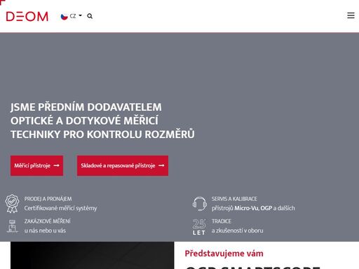 přední dodavatel optické měřicí techniky pro kontrolu rozměrů. tým vyškolených pracovníků navrhne komplexní řešení dle vašich potřeb.