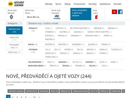 autorizovaný dealer renault, dacia a hyundai. nové, předváděcí a ojeté vozy renault, dacia a hyundai. 