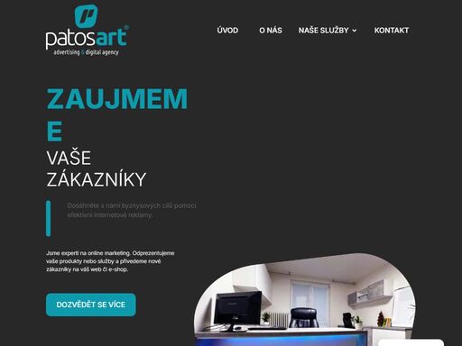 jako reklamní agentura navrhujeme a realizujeme komplexní marketing pro nové i stálé klienty. naše práce jim přináší snížení nákladů, atraktivní e-shop nebo web a hlavně nové objednávky a stálé zákazníky.