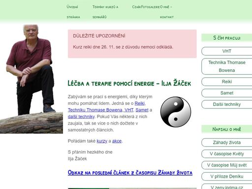 www.iljazacek.cz