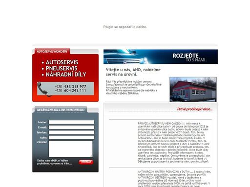 autoservis mokošín, jablonec, jablonec nad nisou, kokonín