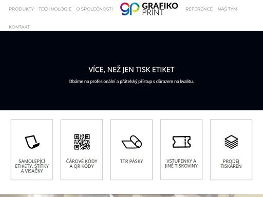 váš partner ve světě etiket: samolepící etikety a štítky - ttr pásky - čárové kódy - etikety v rolích i arších - digitální tisk - flexotisk - termotransferové tiskárny - obaly na výrobky - 21 let zkušeností - 7x finalista firma roku jihočeského kraje