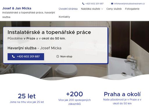 firma instalatér praha - instalatérské a topenářské služby v praze a v okolí do 50 km (kladno, kolín, beroun). havarijní služba non-stop.
