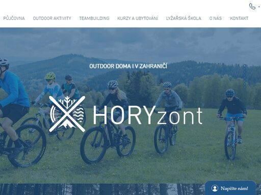 horyzont - outdoorové aktivity v jizerských horách, českém ráji a krkonoších. individuální a skupinové kurzy, adrenalinové zážitky a teambuilding. letní a zimní aktivity. lezení a slaňování, cyklistika, kolečkové lyže, paddleboardy, kondiční a relaxační cvičení,sjezdové a běžecké lyžování, skialpy.