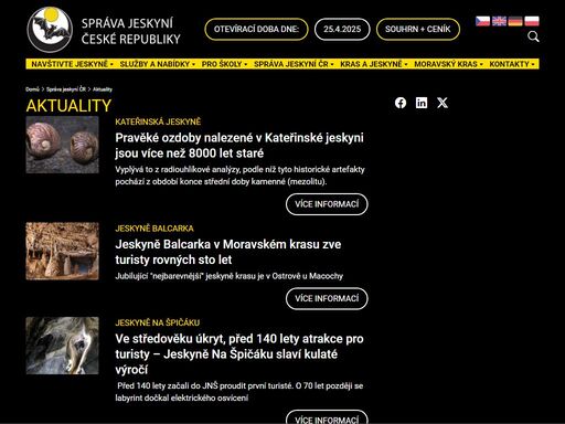 www.caves.cz