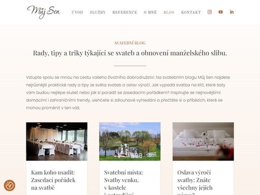 koordinace svatby na míru i organizace výročí svatby. zařídím svatbu na klíč dle vašich představ. svatební konzultace poskytnu na vyžádání.