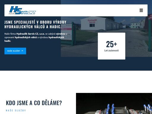 výroba a opravy hydraulických válců a výrobou hydraulických hadic