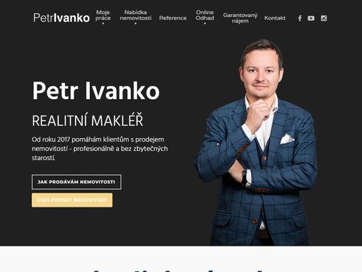 profesionální realitní makléř se specializací na prodeje bytů a domů v pardubicích, praze a blízkém okolí.