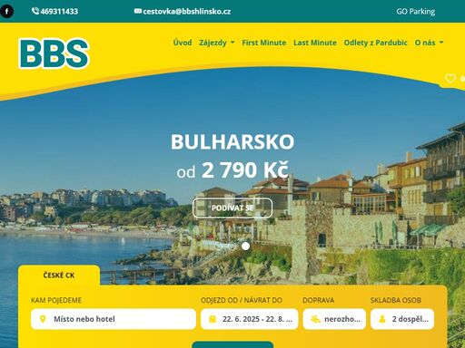 cestovní agentura bbs hlinsko je tím správným místem pro výběr vaší dovolené, zakládáme si na individuálním přístupu k našim zákazníkům.
