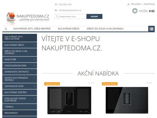vítejte  v e-shopu nakuptedoma.cz..   
 