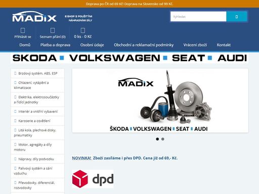 prodej a výkup použitých originálních autodílů audi, skoda, seat a volkswagen, naše autovrakoviště v opavě poskytuje autodí­ly se zárukou a garancí vrácení­ peněz! na našem vrakovišti můžete vybrané zboží zakoupit také v e-shopu. v nabídce našich autovrakovišť naleznete mnoho nových i použitých autodílů pro audi skoda seat a vw. s naším vrakovištěm v opavě neproděláte, vykoupíme vaše havarované vozidlo v jakémkoli stavu za nejvyšší možnou cenu, platba ihned! poskytujeme také odtahové služby. zajistíme vám protokol o ekologické likvidaci vozidla, které slouží jako podklad k vyřazení vozidla z registru čr.
