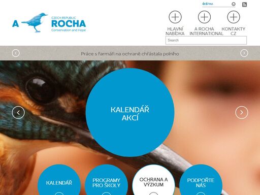 česká pobočka celosvětové křesťanské ekologické organizace a rocha.