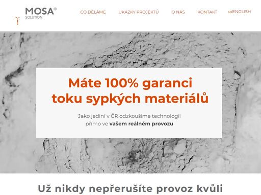 máte od nás 100% garanci toku sypkých materiálů. jako jediní v čr odzkoušíme pulzní trysky přímo ve vašem reálném provozu.