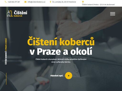 čištění koberců a komplexní úklidové služby provádíme špičkovými stroji a přípravky kärcher.