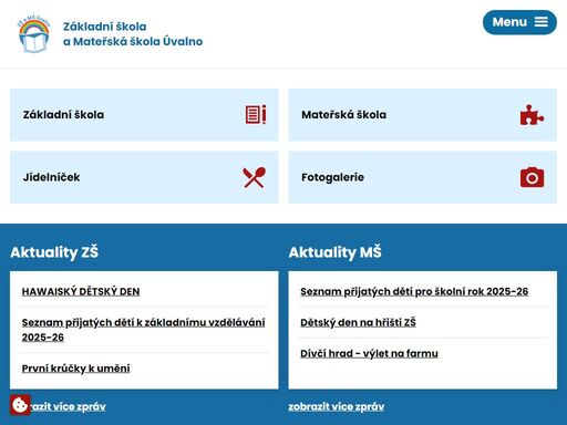 sdružujeme základní školu, mateřskou školu, školní družinu a školní jídelnu. zřizovatelem zš a mš je obec úvalno. vesnice se nachází v moravskoslezském kraji 6 km od krnova, v blízkosti polských hranic. zjistěte o nás více.