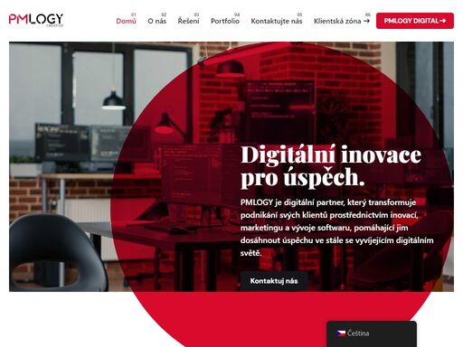 pmlogy transformuje podnikání pomocí vývoje softwaru, marketingu a digitálních řešení. pomůžeme vám uspět v digitálním světě.