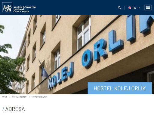 hostel kolej orlíkdalší kolej, která se nachází v blízkosti univerzitního kampusu čvut v praze – dejvicích, je kolej orlík. budova byla zkolaudována ve druhé polovině dvacátých let 20. století, přesněji v roce 1928.kde v akademickém roce bydlí studenti, mohou si v letních měsících zajistit hostelové ubytování návštěvníci prahy.nabídka hostelových pokojů: