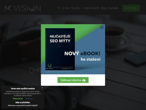 jsme sehraný tým kreativních it specialistů a vývojářů. efektivní online marketing, šmrncovní a výkonné weby a e-shopy. software, který padne jako ulitý. ozvěte se nám, zveme vás na kávu.