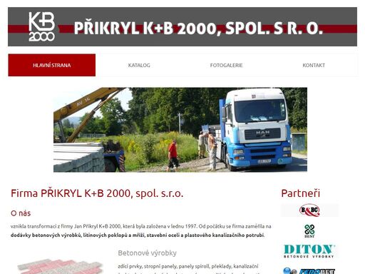 dodáváme betonové výrobky, litinové poklopy a mříže, stavební ocel a plastové kanalizační potrubí.
