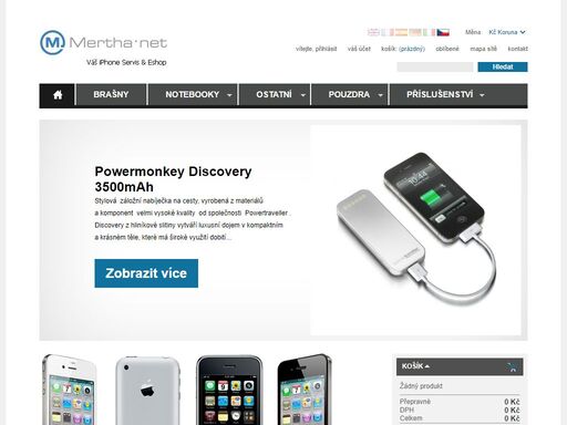 mertha.net iphone eshop, prodej ipad a iphone příslušenství apple, pouzdra, kryty, obaly, baterie, sluchátka, speciality. pouze značkové příslušenství!