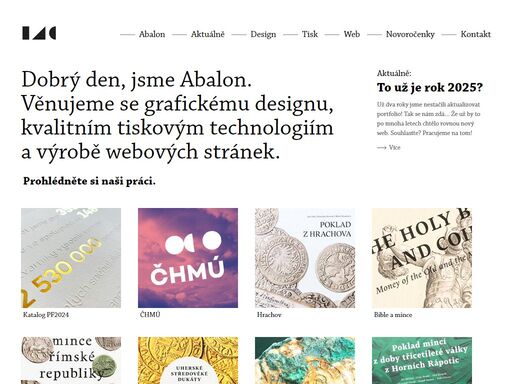 srozumitelný grafický design, kvalitní ofsetový tisk, výroba webových stránek. 