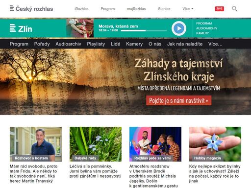 rozhlas, který je vždy na blízku. oblíbené pořady a hudba, kterou máte rádi.