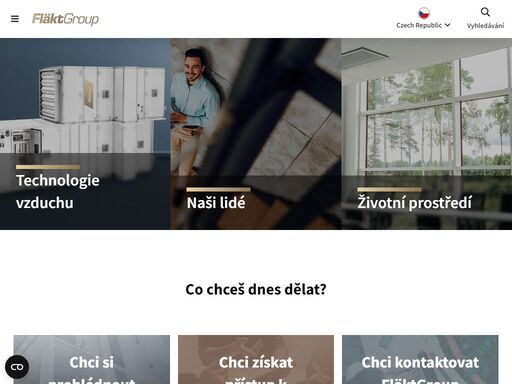 vzduchotechnické systémy fläktgroup udržují čistý a zdravý vnitřní vzduch pro lepší kvalitu bydlení a profesionální prostředí.