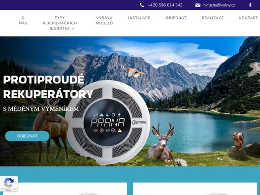 zlepšete kvalitu vzduchu a ušetřete energii s rekuperačními jednotkami prana! h-fuchs servis – distribuce a montáž v ostravě, frýdku-místku a opavě.