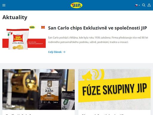 b2b portál skupiny jip