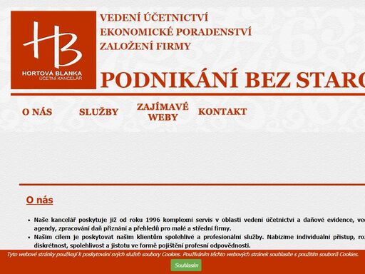 blanka hortová - vedení účetnictví a daňové evidence, ekonomické poradenství, založení firmy<br />