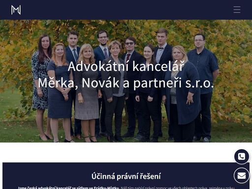 pro své klienty poskytujeme komplexní právní služby ve všech právních odvětvích včetně zastupování před soudy, úřady a dalšími orgány státní správy.